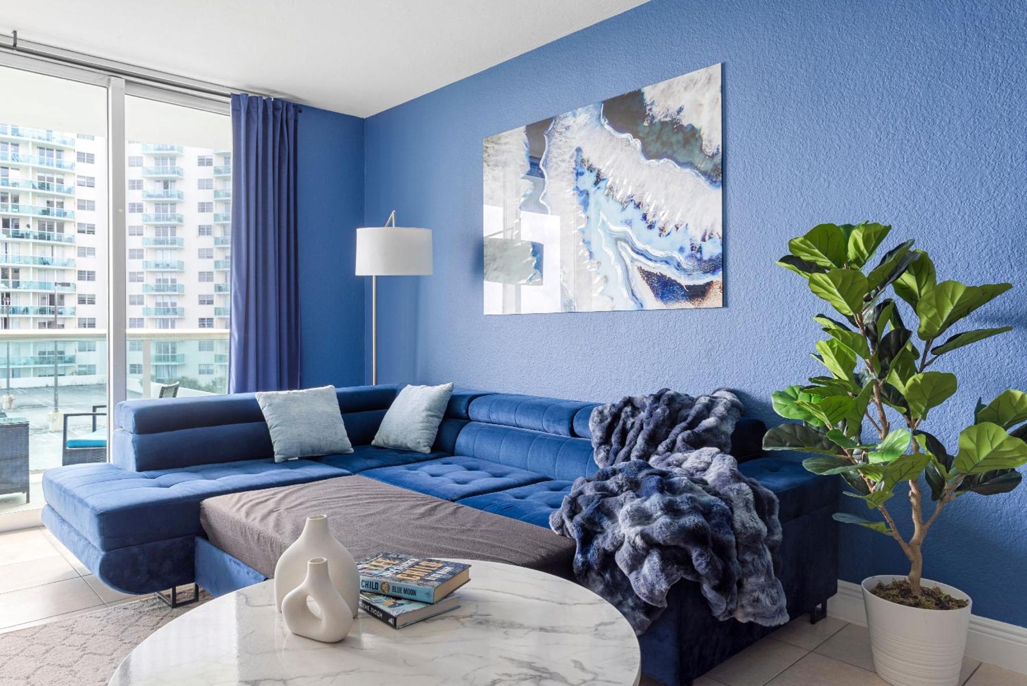 Modern 1 Bdr Oceanview With Direct Beach Access! Hollywood Exteriör bild