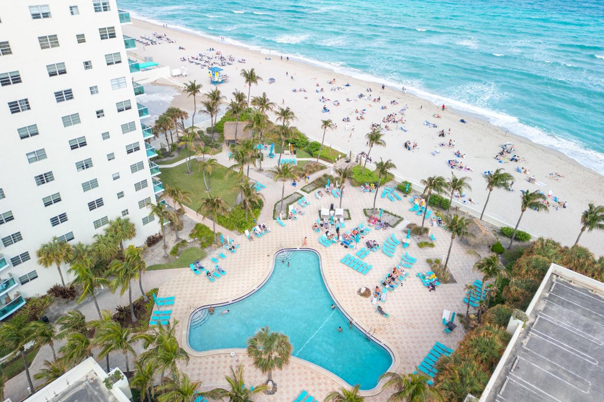 Modern 1 Bdr Oceanview With Direct Beach Access! Hollywood Exteriör bild