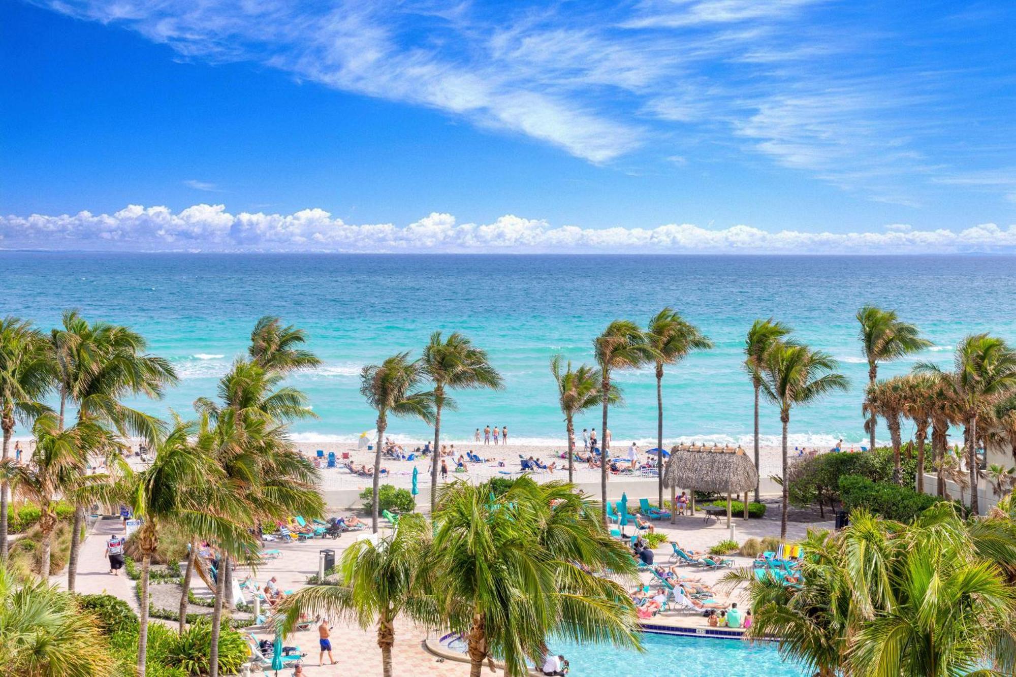 Modern 1 Bdr Oceanview With Direct Beach Access! Hollywood Exteriör bild