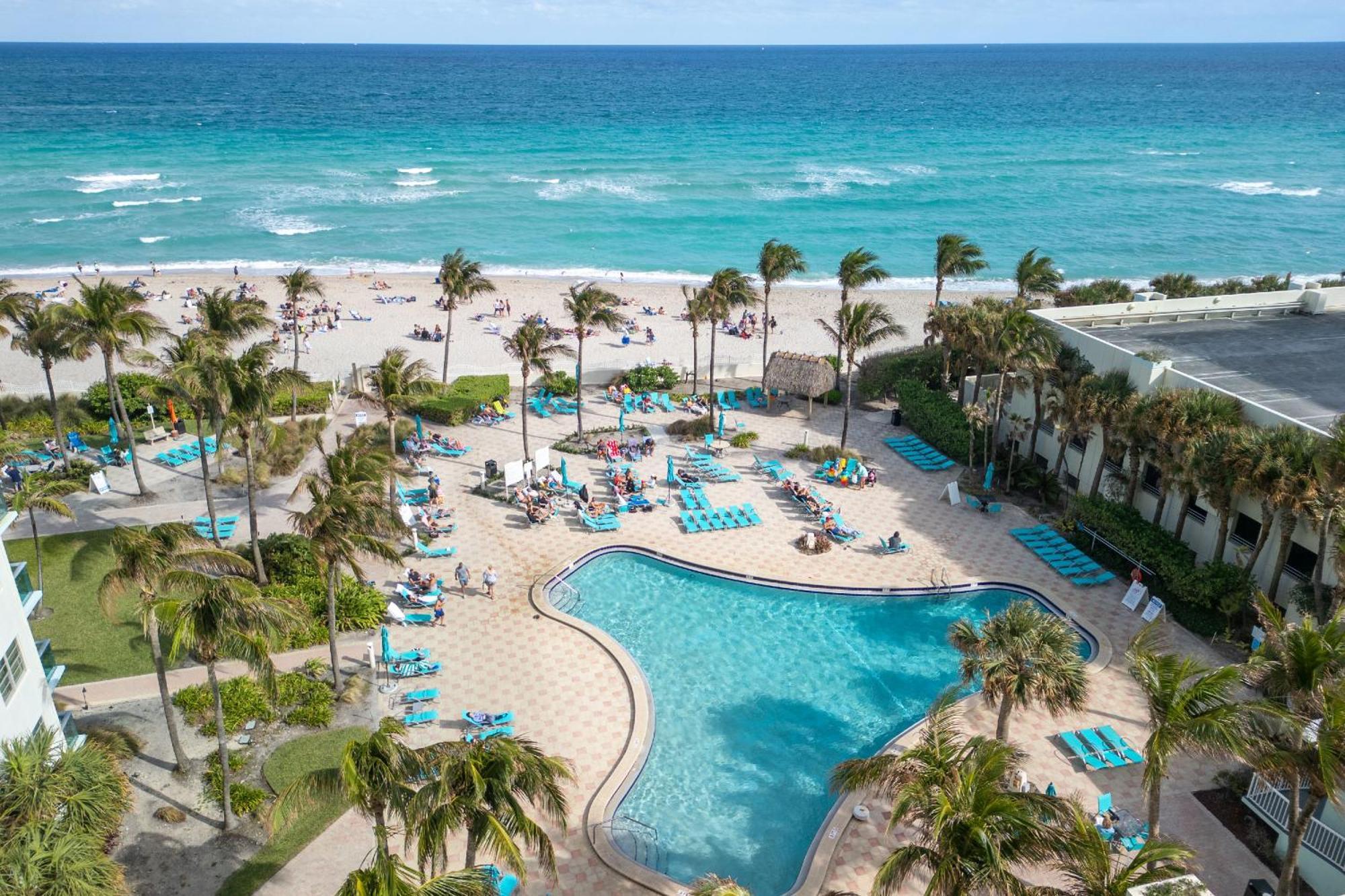 Modern 1 Bdr Oceanview With Direct Beach Access! Hollywood Exteriör bild